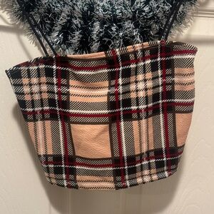 Plaid Tube Top